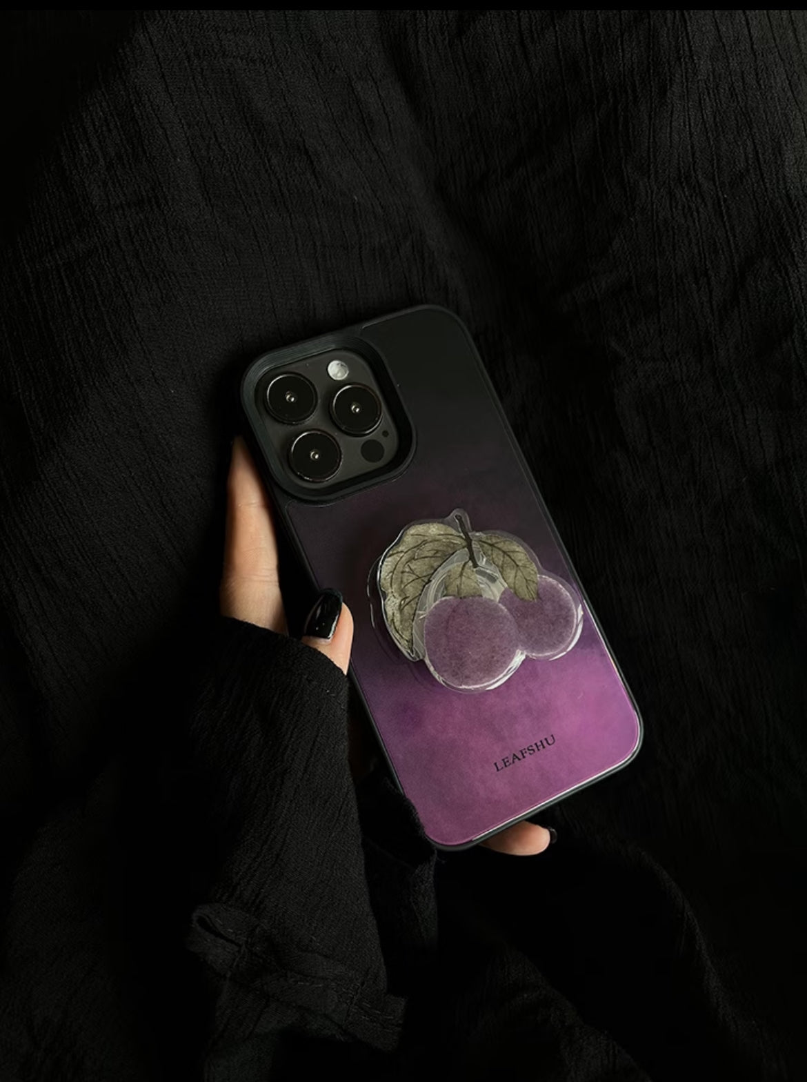 Two Grapes Phone Case