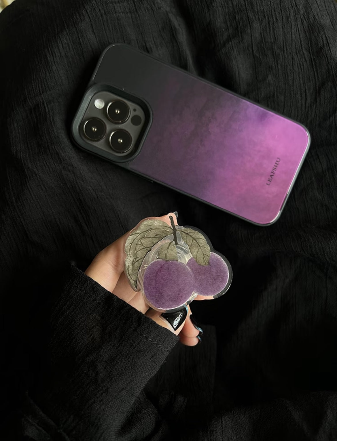 Two Grapes Phone Case