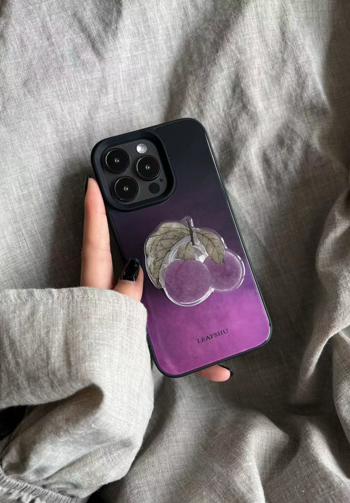 Two Grapes Phone Case