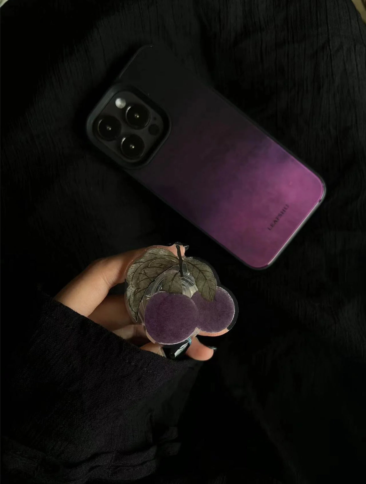 Two Grapes Phone Case