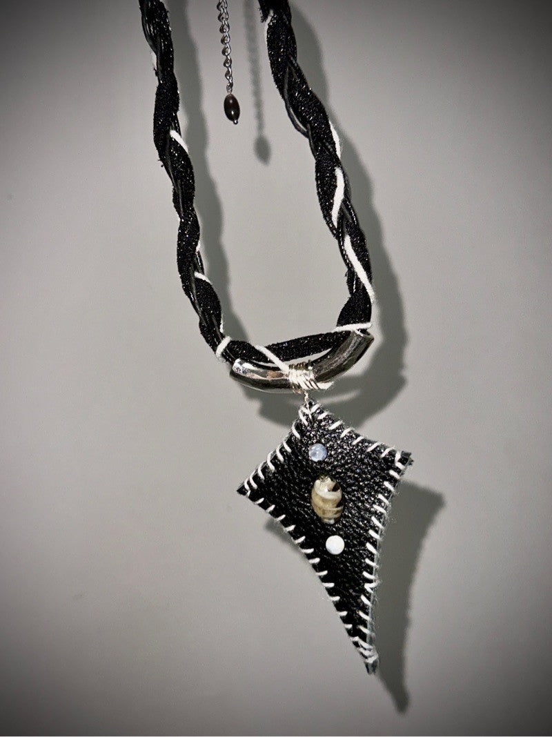 Wasteland Black Star Necklace