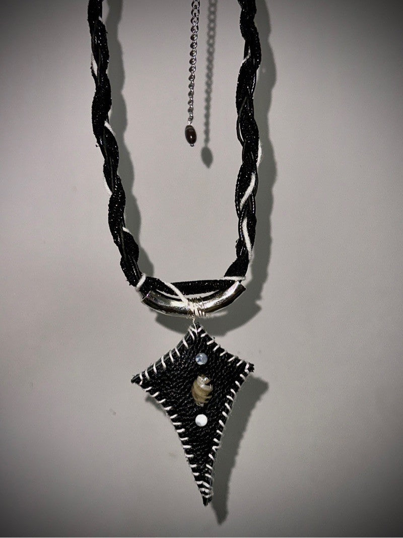 Wasteland Black Star Necklace