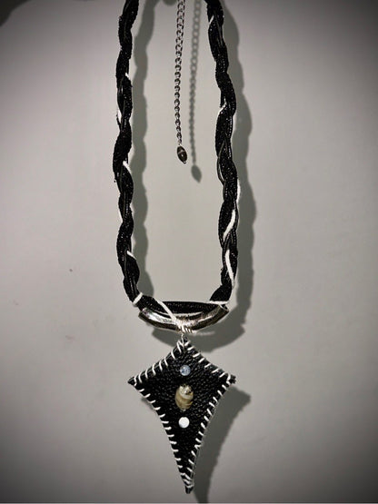 Wasteland Black Star Necklace