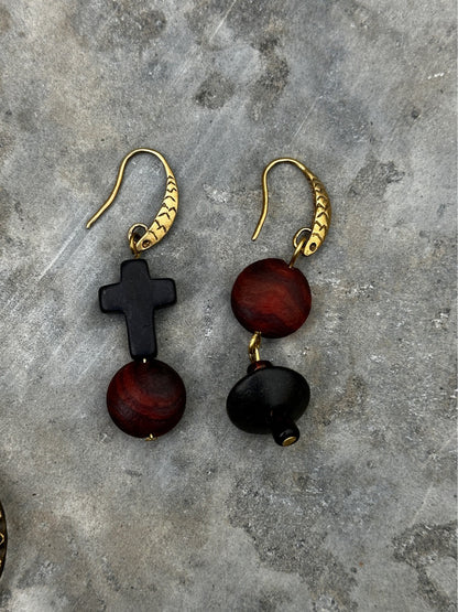 Wasteland Priest Earrings 3.0