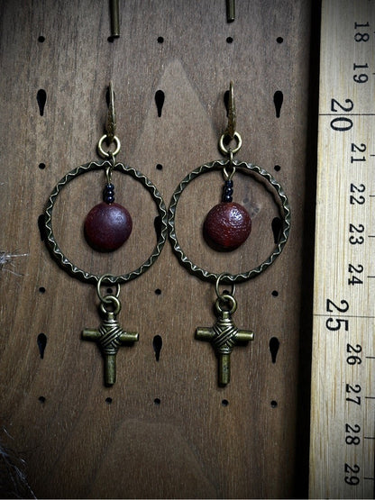 Wasteland Priest Earrings 3.0