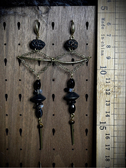 Wasteland Priest Earrings 3.0