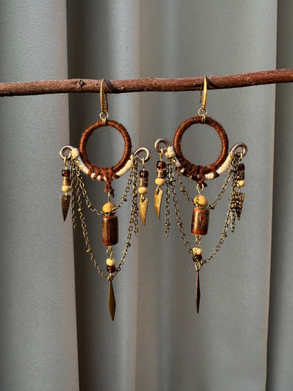 Wasteland Priest Earrings