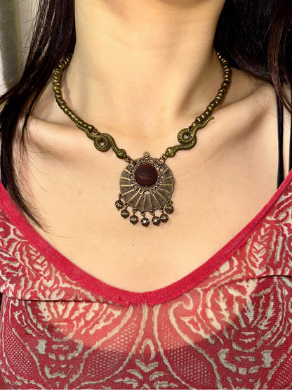 Wasteland Snake Priest Necklace